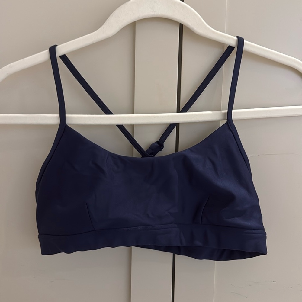 ALO navy blue sports bra
